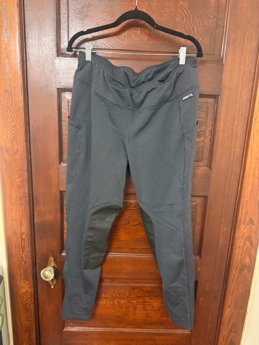 Kerrits Riding Tights Black Patterned 1X Plus Size Equest